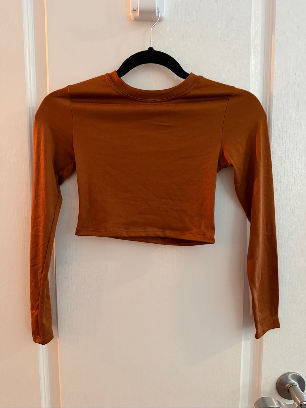 Tiger Friday Long Sleeve Crop Top